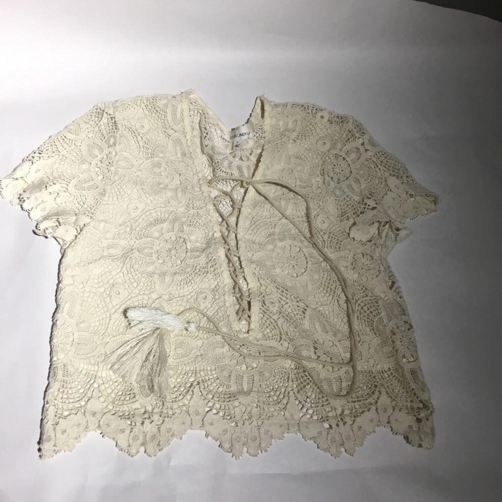 Cotton Candy LA Crochet Top